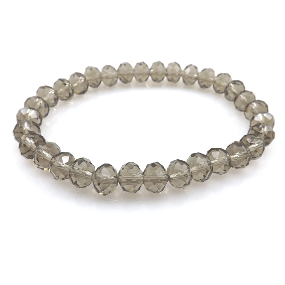 Light Grey 8mm Faceted Crystal Beaded Bracelet For Women 20pcs/lot Free Shipping
Light Grey 8mm Faceted Crystal Beaded Bracelet For Women 20pcs/lot Free Shipping