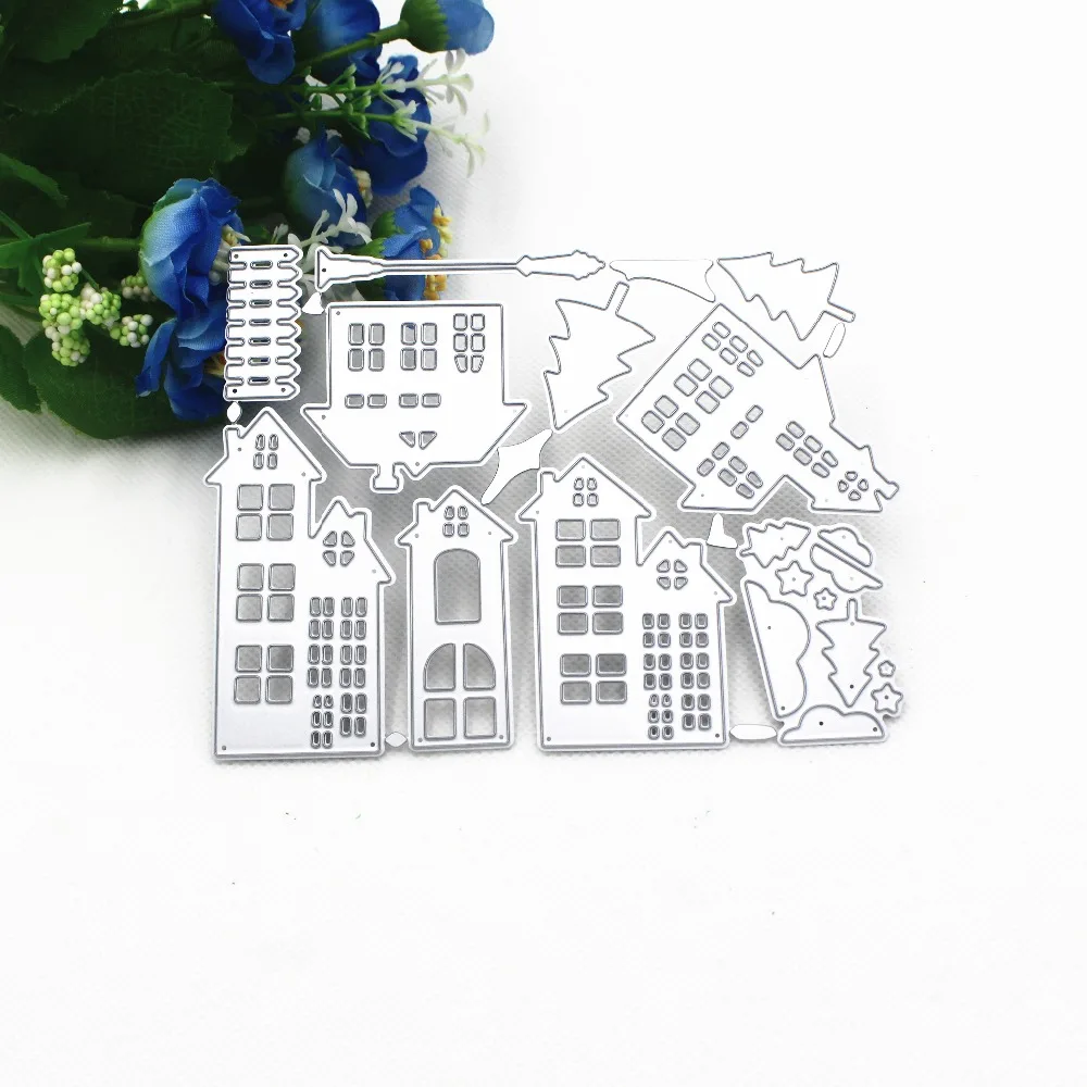 cutting dies Christmas house Scrapbooking Dies Metal Craft Die Cut Stamps Embossing New 2019 Card Making Decor mallen en stansen
cutting dies Christmas house Scrapbooking Dies Metal Craft Die Cut Stamps Embossing New 2019 Card Making Decor mallen en stansen