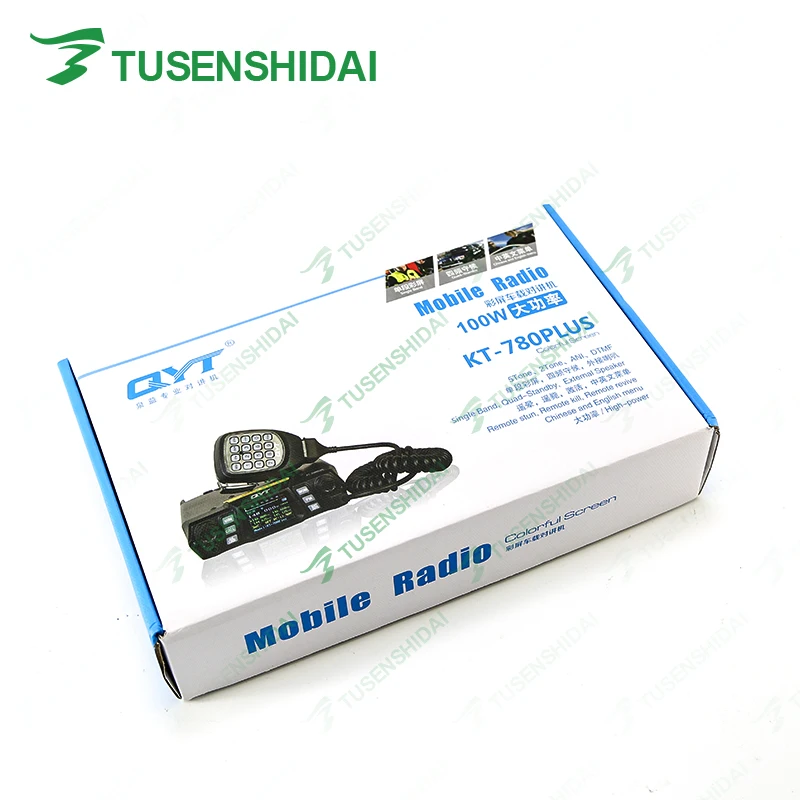 Brand New QYT KT-780PLUS 100W Max High-power Mobile Raido Dual Display VHF Car Radio
Brand New QYT KT-780PLUS 100W Max High-power Mobile Raido Dual Display VHF Car Radio