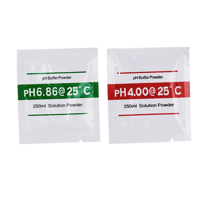

20pcs/lot PH Buffer Powder For PH Test Meter Measure Calibration Solution ph4.00/ 6.86 Calibration Point 30% OFF