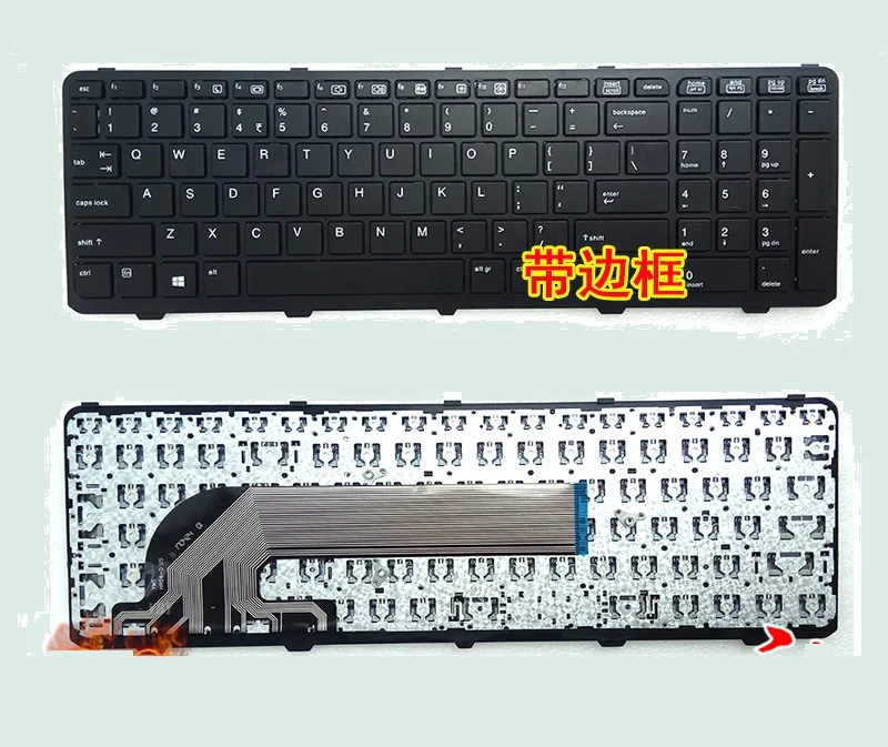 SSEA New US Keyboard For HP Probook 450 GO 450 G1 455 G1 450-G1 470 G1,470 G2 450 G2 Keyboard with frame
SSEA New US Keyboard For HP Probook 450 GO 450 G1 455 G1 450-G1 470 G1,470 G2 450 G2 Keyboard with frame