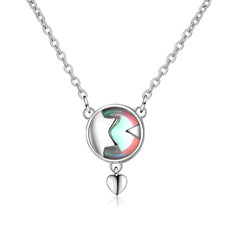KOFSAC New Fashion 925 Silver Necklaces For Women Charming Color Crystal Starry Sky Pendant Necklace Jewelry Girl Birthday Gifts
KOFSAC New Fashion 925 Silver Necklaces For Women Charming Color Crystal Starry Sky Pendant Necklace Jewelry Girl Birthday Gifts