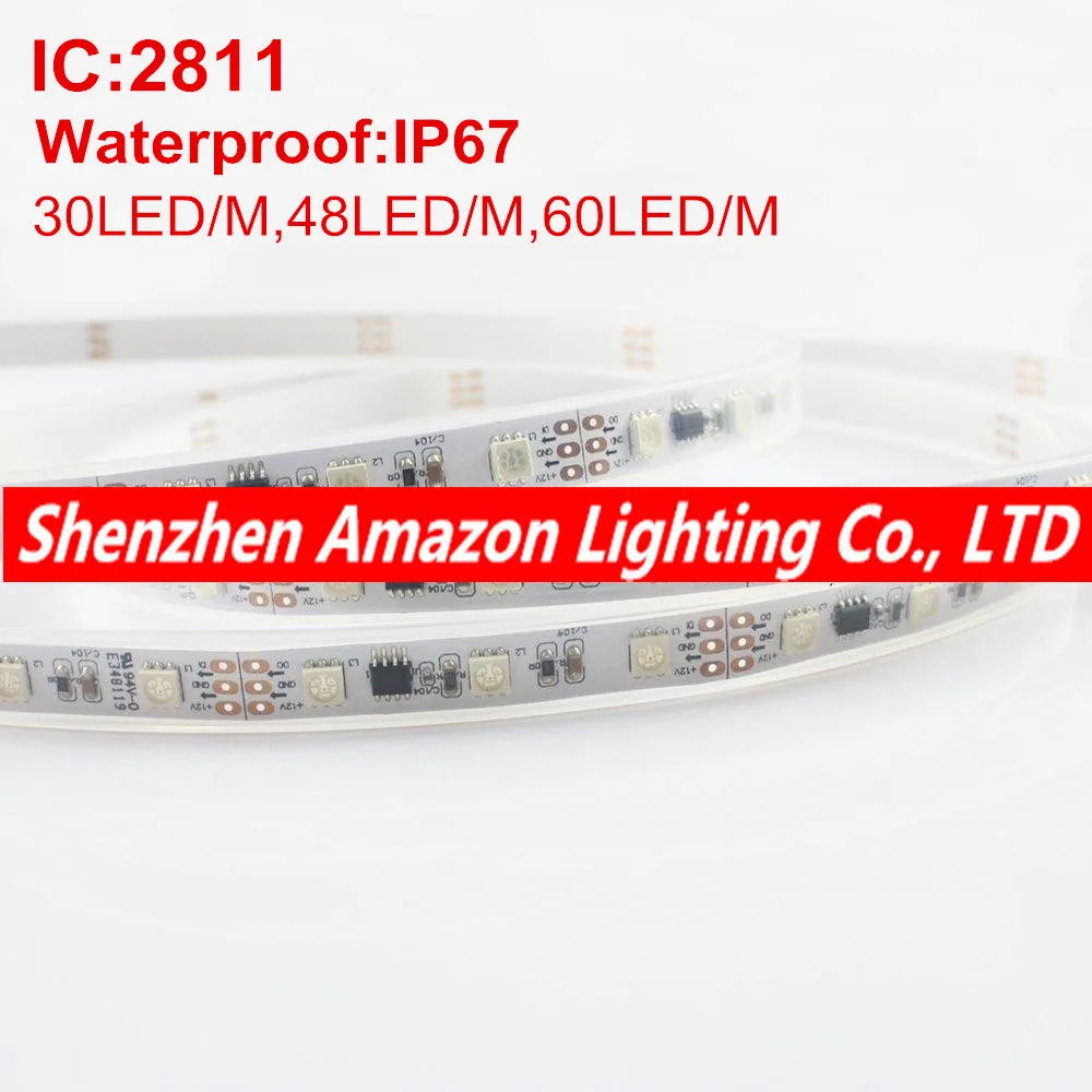 Светодиодная Водонепроницаемая Пиксельная лента ws2811ic 5050 RGB SMD, 5 м, 12 В постоянного тока, 30 светодиосветодиодный/48 светодиодов/60 светодиодов ...
Светодиодная Водонепроницаемая Пиксельная лента ws2811ic 5050 RGB SMD, 5 м, 12 В постоянного тока, 30 светодиосветодиодный/48 светодиодов/60 светодиодов ...