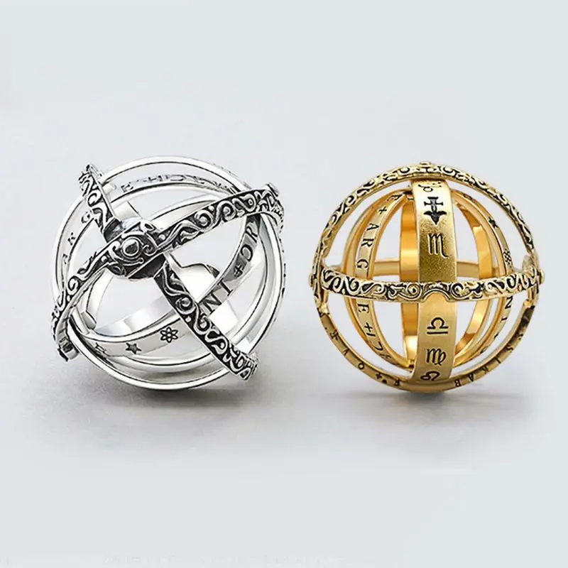 Astronomical Sphere Ball Ring Foldable Cosmic Finger Ring Band Fashion Jewelry For Couple
Astronomical Sphere Ball Ring Foldable Cosmic Finger Ring Band Fashion Jewelry For Couple