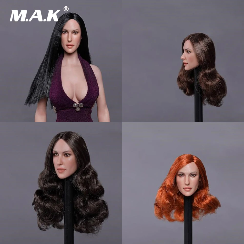 GC020 1/6 Европейская и американская женская голова, модель 4 цветов для женской экшн-фигурки 12 дюймов
GC020 1/6 Европейская и американская женская голова, модель 4 цветов для женской экшн-фигурки 12 дюймов