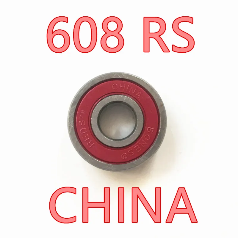 Упорный подшипник rodamiento красный Бесплатная доставка 608 Rs 8 шт./компл. 2rs 8*22*7 мм для