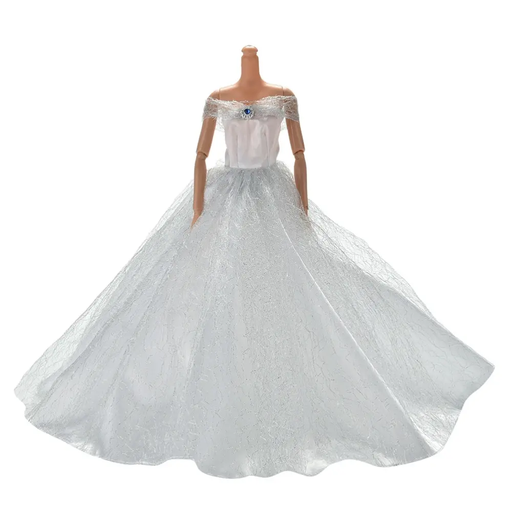 Handmake Wedding Princess Dress Elegant Clothing Gown Skirt Shoes For Doll Dresses
Handmake Wedding Princess Dress Elegant Clothing Gown Skirt Shoes For Doll Dresses