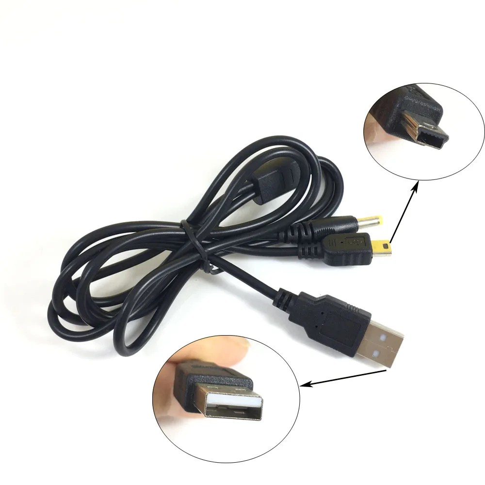 2 in 1 USB Charger Cable Data Transfer Power Charging Cord For Sony PlayStation Portable PSP 1000 2000 3000 to PC Sync Wire Line
2 in 1 USB Charger Cable Data Transfer Power Charging Cord For Sony PlayStation Portable PSP 1000 2000 3000 to PC Sync Wire Line