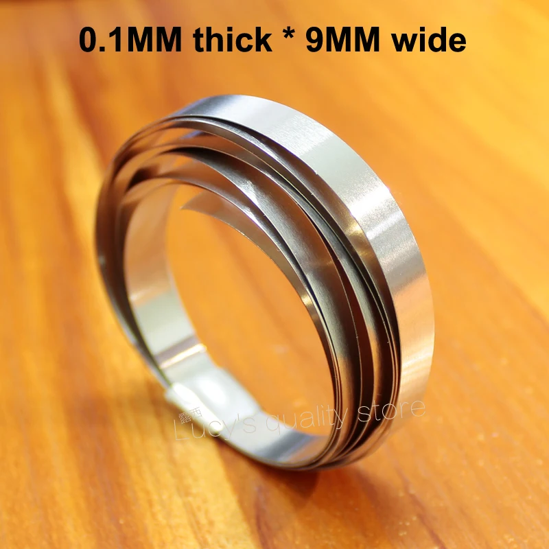 10m/lot Spot Welding Nickel Plate 18650 Battery Pack Connecting Plated Steel Strip 0.1mm Thick *9mm Wide
10m/lot Spot Welding Nickel Plate 18650 Battery Pack Connecting Plated Steel Strip 0.1mm Thick *9mm Wide