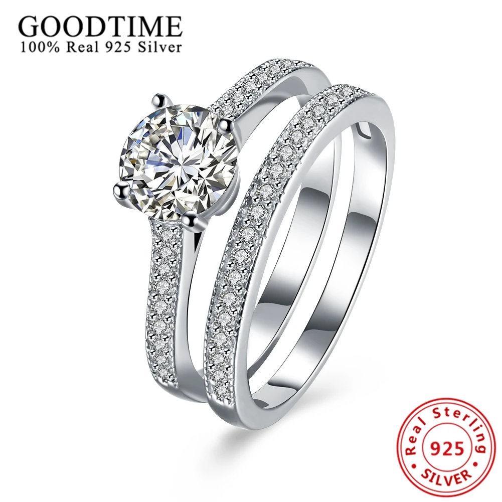 Fashion Solid 925 Sterling Silver Wedding Bridal Sets Ring Trendy Style Jewelry Princess Cubic Zirconia Finger Rings for Women
Fashion Solid 925 Sterling Silver Wedding Bridal Sets Ring Trendy Style Jewelry Princess Cubic Zirconia Finger Rings for Women