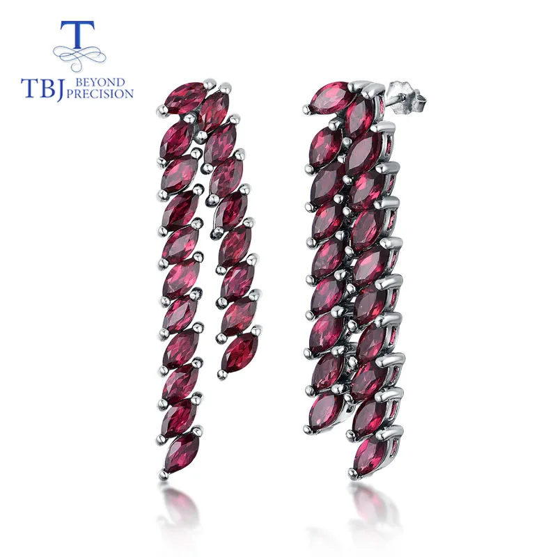 TBJ,925 sterling silver High quality jewelry rhodolite big earrings natural gemstone jewelry for woman birthday nice gift
TBJ,925 sterling silver High quality jewelry rhodolite big earrings natural gemstone jewelry for woman birthday nice gift