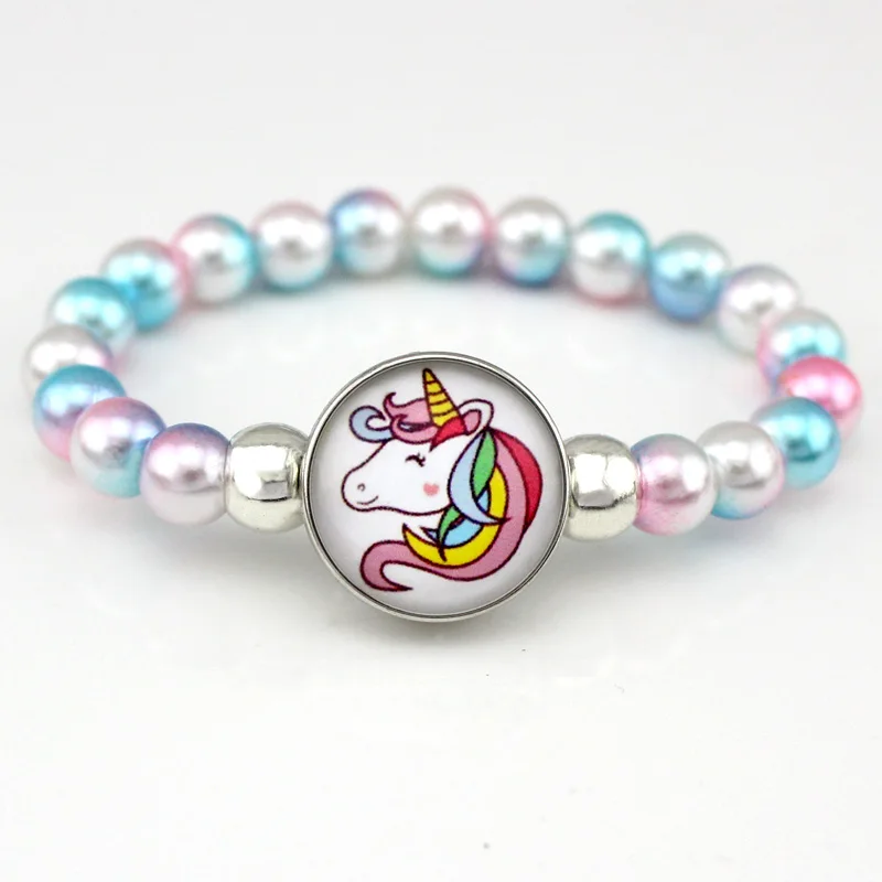 Unicorn Beads Bracelets 18mm Snap Holder Buttons Dome Cabochon Flamingos Charms Trendy Jewelry Girls Women Boy Unisex Gift
Unicorn Beads Bracelets 18mm Snap Holder Buttons Dome Cabochon Flamingos Charms Trendy Jewelry Girls Women Boy Unisex Gift