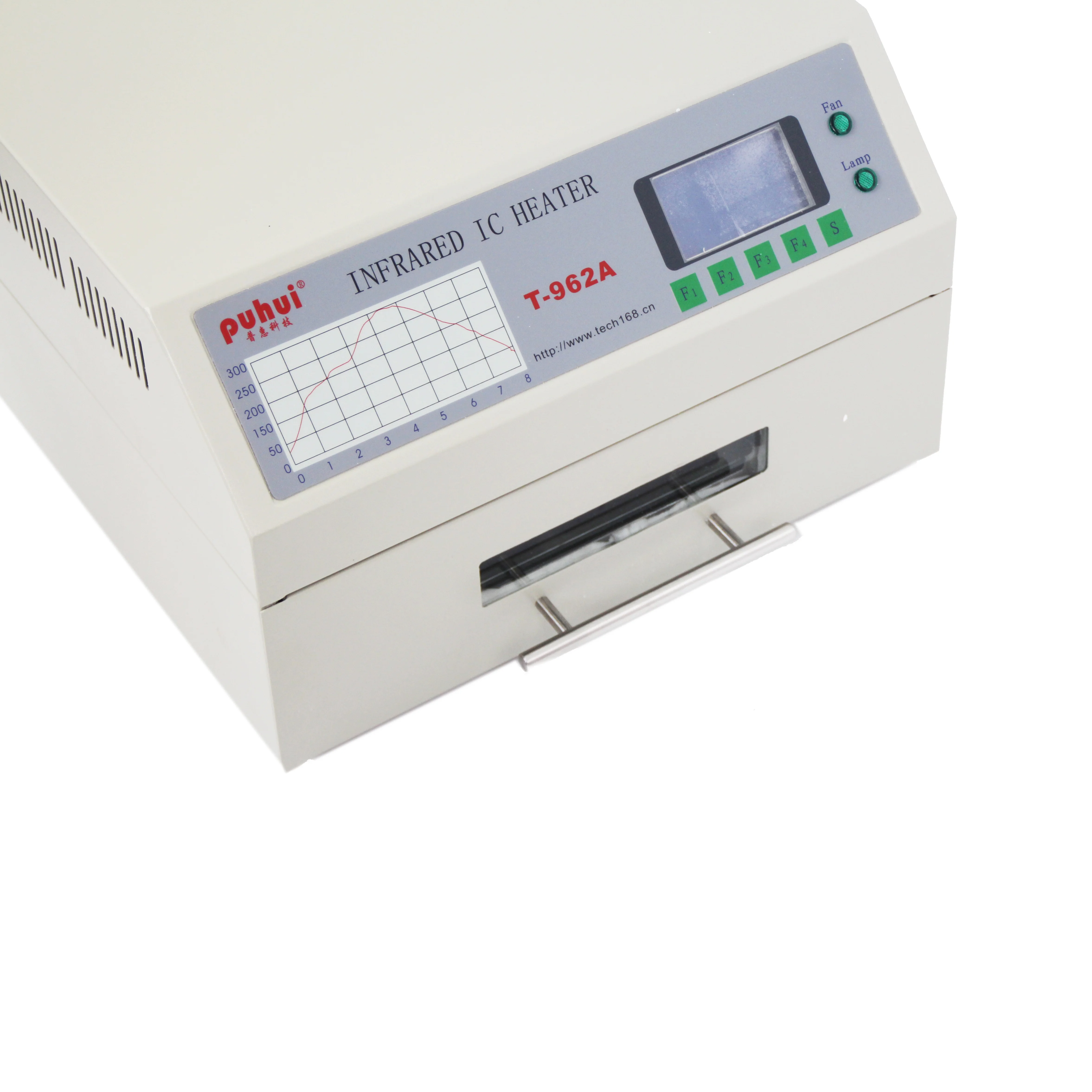 T962A Infrared Reflow Oven 1500W 300 x 320mm Infrared IC Heater T-962A for BGA SMD SMT Rework
T962A Infrared Reflow Oven 1500W 300 x 320mm Infrared IC Heater T-962A for BGA SMD SMT Rework