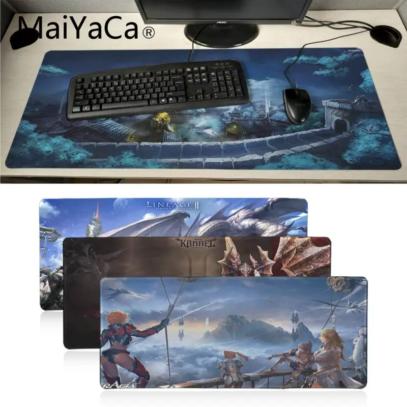 MaiYaCa винтажный классный lineage 2 лучшие игровые офисные мыши геймерский мягкий