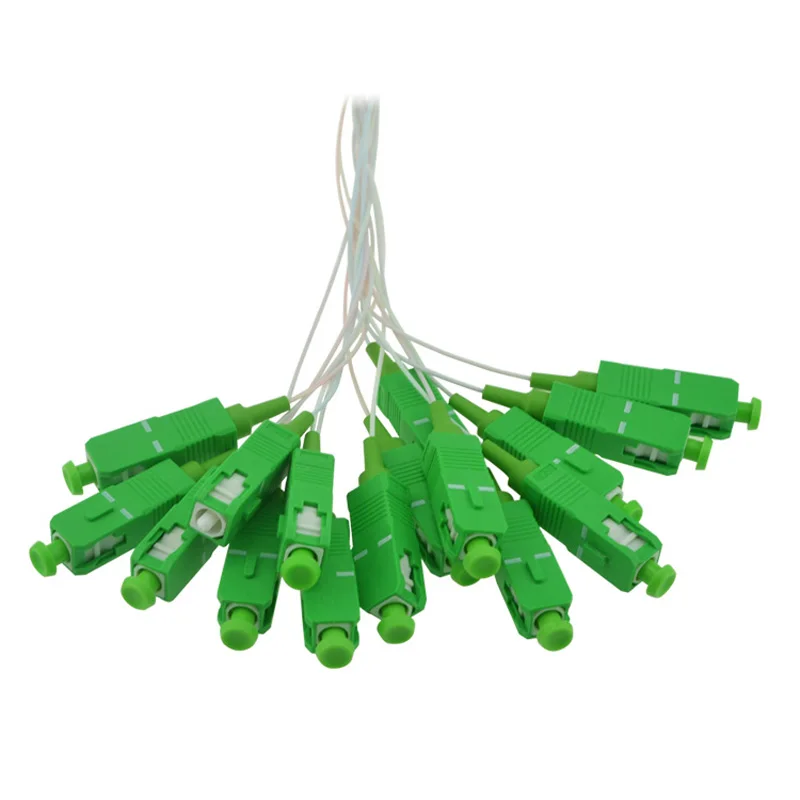 SC APC PLC 1X16 Mini 0.9mm Fiber Optic splitter 1X16 With SC Conector Single Mode PLC Steel tube Optical Splitter Optic Coupler
SC APC PLC 1X16 Mini 0.9mm Fiber Optic splitter 1X16 With SC Conector Single Mode PLC Steel tube Optical Splitter Optic Coupler