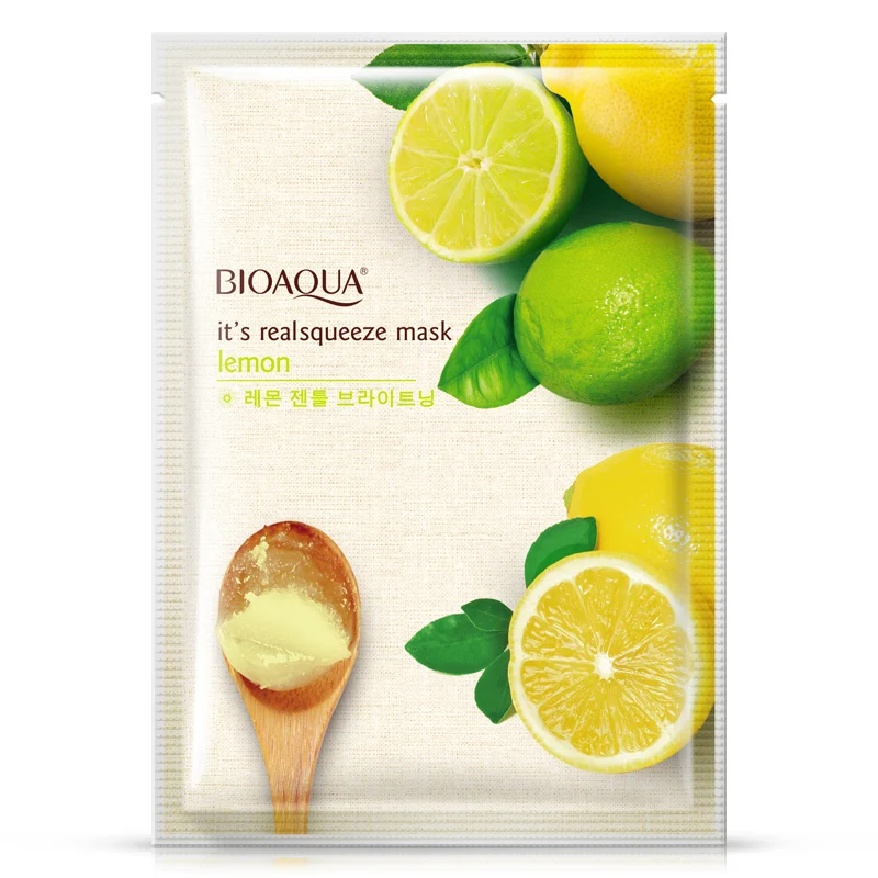 BIOAQUA Lemon Extract Face Mask Whitening Moisturizing Hydrating Oil Control Black Mask Facial Mask Korean Cosmetics Skin Care
BIOAQUA Lemon Extract Face Mask Whitening Moisturizing Hydrating Oil Control Black Mask Facial Mask Korean Cosmetics Skin Care