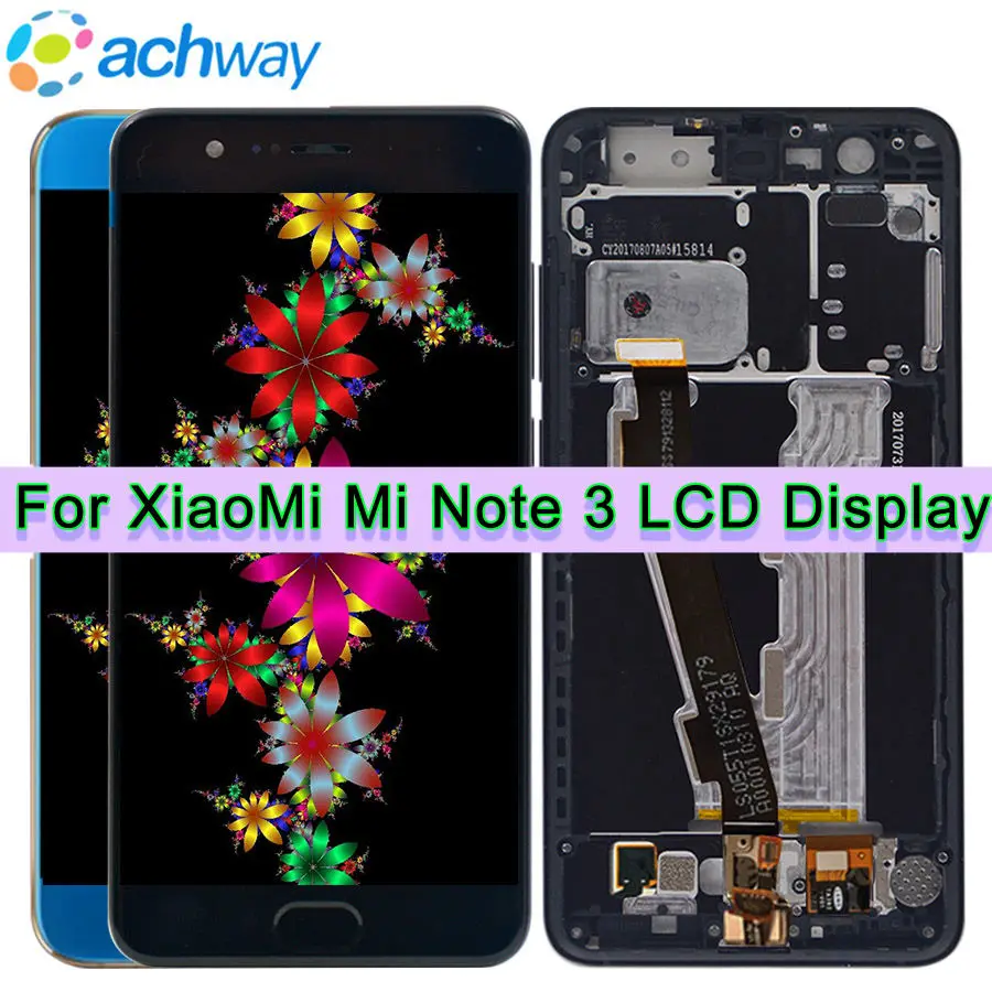 ЖК-дисплей 5,5 дюйма для Xiaomi Mi Note 3 с сенсорным экраном и дигитайзером в сборе, сменный ЖК-дисплей для Xiaomi Mi Note 3
ЖК-дисплей 5,5 дюйма для Xiaomi Mi Note 3 с сенсорным экраном и дигитайзером в сборе, сменный ЖК-дисплей для Xiaomi Mi Note 3