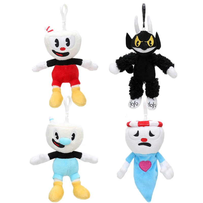 15cm Cuphead Mugman The Devil Legendary Chalice plush pendant Keyring keychain Plush Doll stuffed toys
15cm Cuphead Mugman The Devil Legendary Chalice plush pendant Keyring keychain Plush Doll stuffed toys