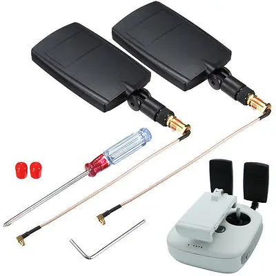 New Ultra Long Extended Range 2.4G-2.6G Antenna Receiver for DJI Phantom 3 Inspire 1
New Ultra Long Extended Range 2.4G-2.6G Antenna Receiver for DJI Phantom 3 Inspire 1