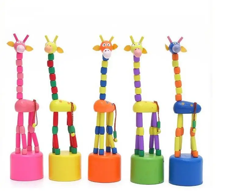 New Arrival Baby Kids Wooden Toys Developmental Dancing Standing Rocking Giraffe Gift Toys Multi Color
New Arrival Baby Kids Wooden Toys Developmental Dancing Standing Rocking Giraffe Gift Toys Multi Color