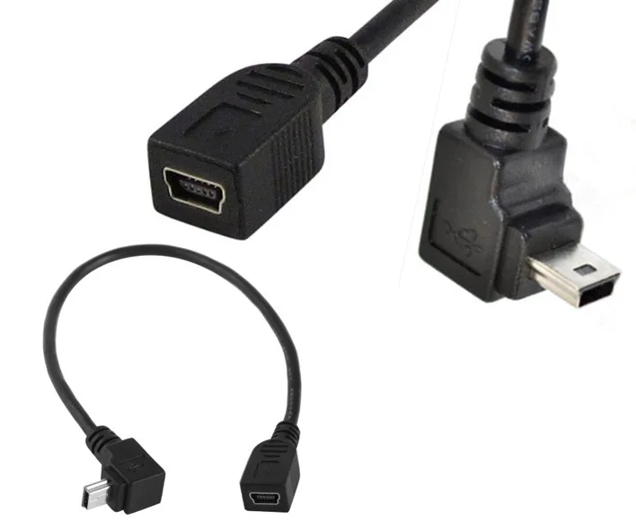 Фото 5-контактный Удлинительный кабель Mini USB с разъемом гнездо-штырь 0 25 м | Компьютеры и