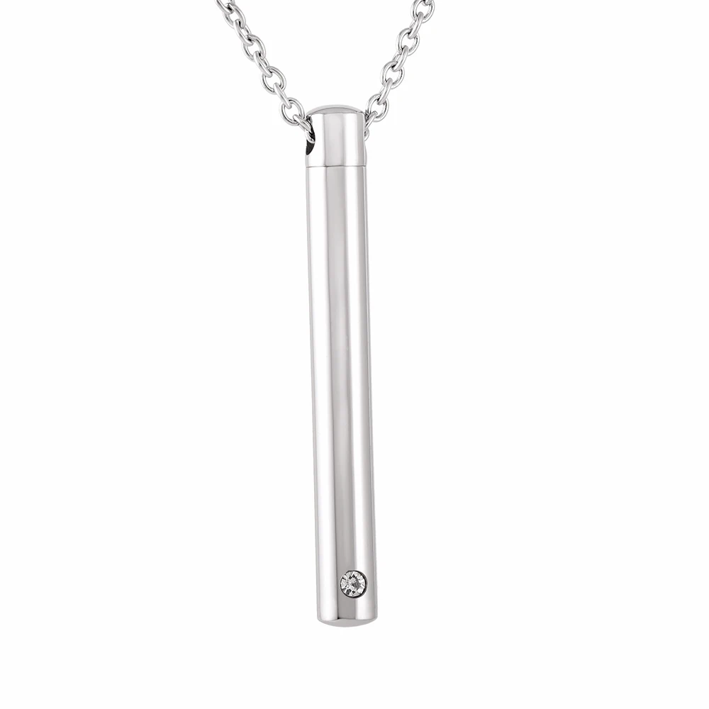 IJD9843 Minimalist Bar Urn Pendant Memorial - Ashes Keepsake Exquisite Cremation Jewelry-Thin Urn Necklace for Women Men
IJD9843 Minimalist Bar Urn Pendant Memorial - Ashes Keepsake Exquisite Cremation Jewelry-Thin Urn Necklace for Women Men