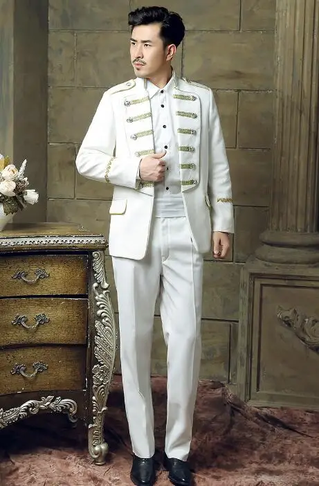 Palace men suits designs masculino terno stage costumes for singers men sequin blazer dance clothes jacket european retro white
Palace men suits designs masculino terno stage costumes for singers men sequin blazer dance clothes jacket european retro white