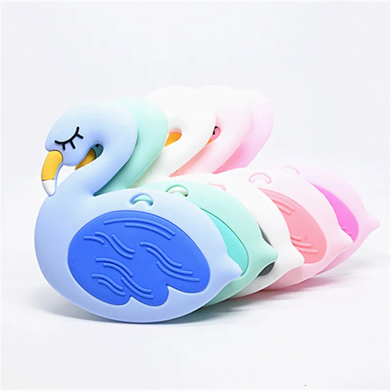 1 PC Flaming Bird Teether BPA Free DIY Baby Teething Necklace Food Grade Flamingo Silicone Swan Teether Molar Toy Teether Gifts
1 PC Flaming Bird Teether BPA Free DIY Baby Teething Necklace Food Grade Flamingo Silicone Swan Teether Molar Toy Teether Gifts