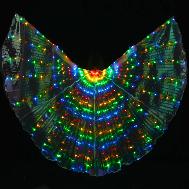 Preffessional Performance belly dance Prop Women Accessories Girls LED Wings Light Up Wing Multicolor gradient Wings
Preffessional Performance belly dance Prop Women Accessories Girls LED Wings Light Up Wing Multicolor gradient Wings