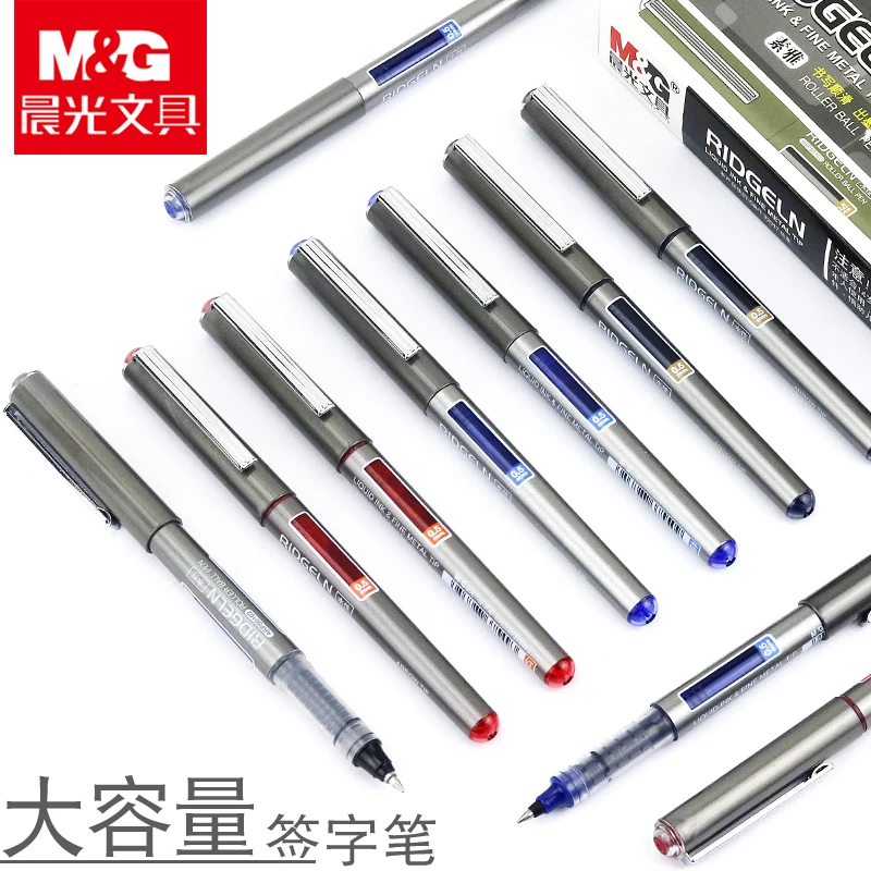 6/12PCS M&G Elegant Direct-fluid-roller Pen 0.5mm ARP50102 Bullet Carbon Black Gel Pen Quick-drying Pen Business
6/12PCS M&G Elegant Direct-fluid-roller Pen 0.5mm ARP50102 Bullet Carbon Black Gel Pen Quick-drying Pen Business