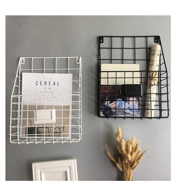 1PC New Modern Wire Magazine Newspaper Basket Wall Mounted Post Storage Rack Organizer JL 211
1PC New Modern Wire Magazine Newspaper Basket Wall Mounted Post Storage Rack Organizer JL 211