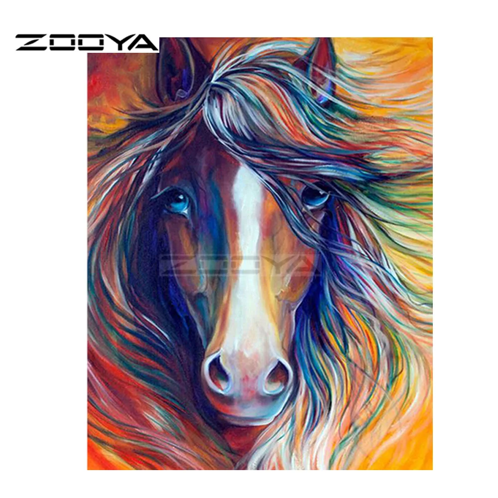 ZOOYA Sale Diamond Embroidery 5D DIY Diamond Painting Home Decor Horse Painting Mosaic Pictures Rhinestone Painting R2406
ZOOYA Sale Diamond Embroidery 5D DIY Diamond Painting Home Decor Horse Painting Mosaic Pictures Rhinestone Painting R2406