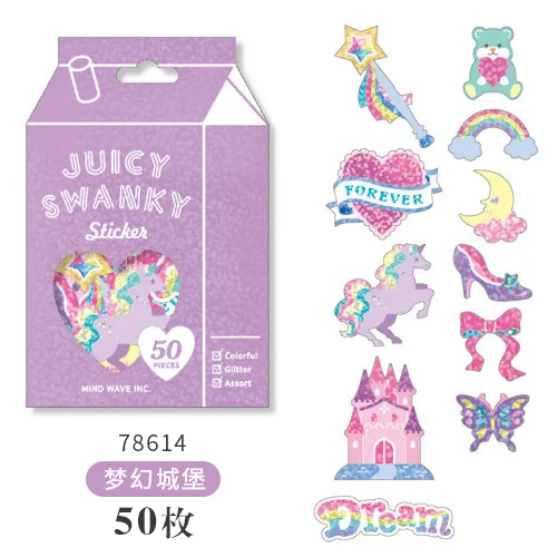 50pcs/1pack Kawaii Unicorn Cat LaserTravel Diary Planner Decorative Mobile Stickers Scrapbooking Craft Stationery Stickers 
50pcs/1pack Kawaii Unicorn Cat LaserTravel Diary Planner Decorative Mobile Stickers Scrapbooking Craft Stationery Stickers