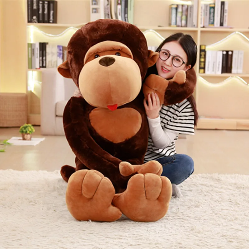 Hot 1PC large Monkey Gibbon Orangutan Stuffed Doll Plush Toys Baby Sleeping Appease Animal Gorilla Kids Birthday Christmas Gift
Hot 1PC large Monkey Gibbon Orangutan Stuffed Doll Plush Toys Baby Sleeping Appease Animal Gorilla Kids Birthday Christmas Gift