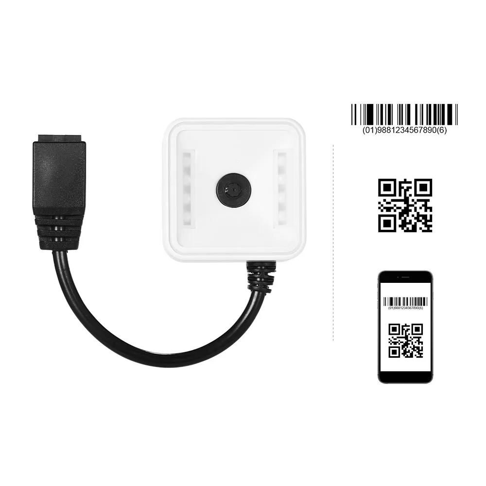 EP7000 Mini CMOS Image Scanning Module 1D/2D/QR Barcode Scanner for Office Electronic Scanners USB Interface
EP7000 Mini CMOS Image Scanning Module 1D/2D/QR Barcode Scanner for Office Electronic Scanners USB Interface