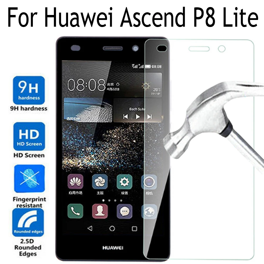 Закаленное стекло для Huawei P8 Lite mini P8Lite Защитная пленка экрана с защитой рисунком