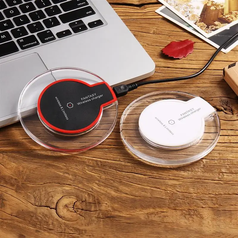 Беспроводное зарядное устройство Micro USB для быстрой зарядки телефона Android Модный