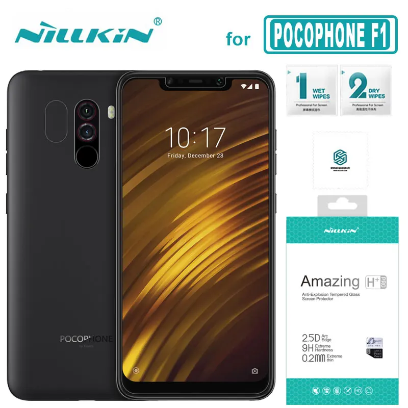 for Xiaomi POCOPHONE F1 Glass Nillkin 9H+ Pro 2.5D Tempered Glass Screen Protector 0.2MM Ultra-thin for POCO F1 Nilkin HD Glass
for Xiaomi POCOPHONE F1 Glass Nillkin 9H+ Pro 2.5D Tempered Glass Screen Protector 0.2MM Ultra-thin for POCO F1 Nilkin HD Glass