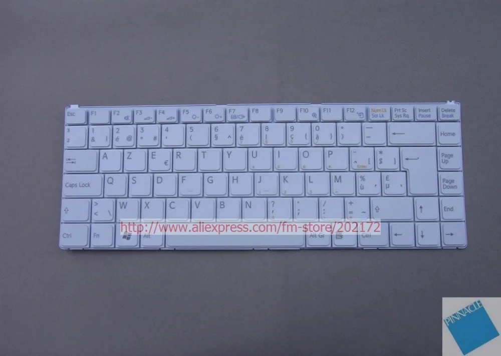 Совершенно новая белая клавиатура для ноутбука 81-31105001-32 K070278B1 для SONY VAIO VGN-N VGN N series (Бельгия)
Совершенно новая белая клавиатура для ноутбука 81-31105001-32 K070278B1 для SONY VAIO VGN-N VGN N series (Бельгия)