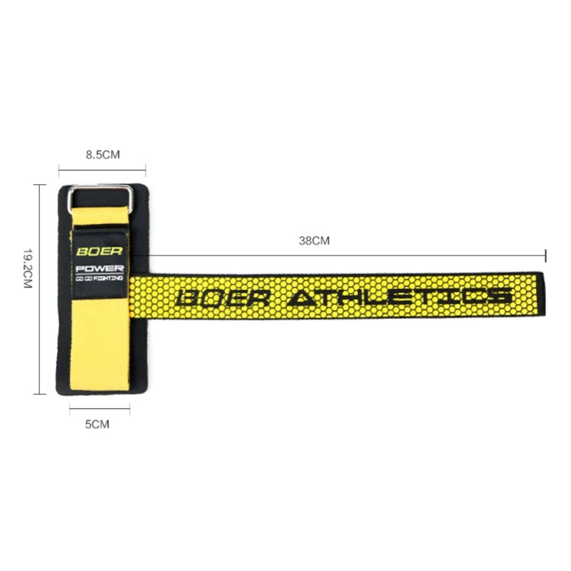 Fitness Wristband Weight Lifting Grip Belt Gym Training Non-slip Grip Belt Tension Thickened Wrist Wrap Brace Training
Fitness Wristband Weight Lifting Grip Belt Gym Training Non-slip Grip Belt Tension Thickened Wrist Wrap Brace Training