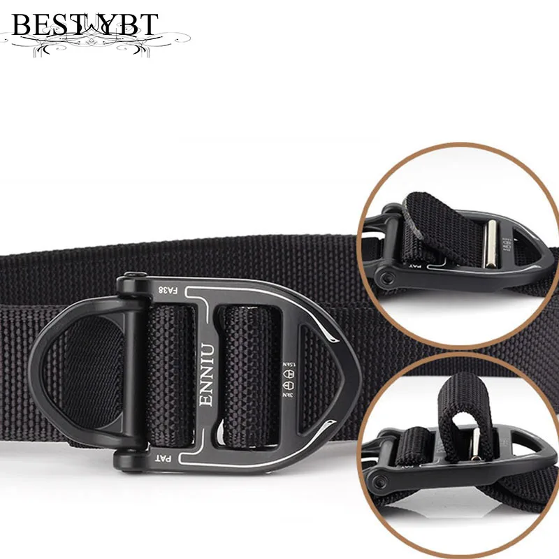 Best YBT Unisex belt New trend Alloy ring buckle Men belt outdoor Multifunction Military training casual Men and Women belt
Best YBT Unisex belt New trend Alloy ring buckle Men belt outdoor Multifunction Military training casual Men and Women belt