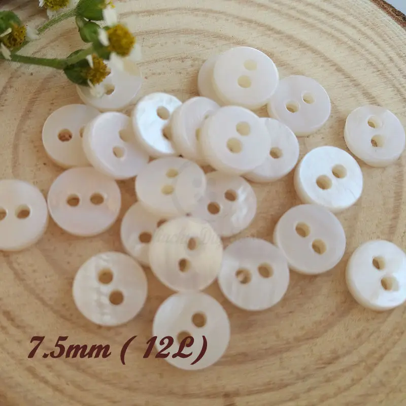 Mini shell buttons 144pcs 7.5mm 2 hole natural real Mini shell buttons for sewing craft decorative accessories wholesale
Mini shell buttons 144pcs 7.5mm 2 hole natural real Mini shell buttons for sewing craft decorative accessories wholesale