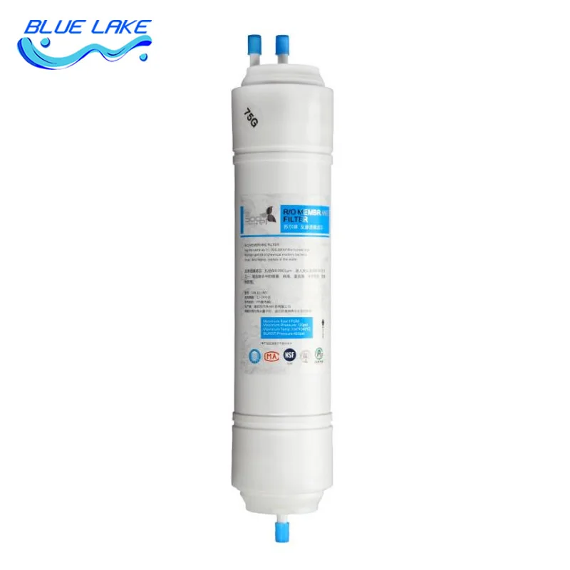 Factory direct sales, 11-inch one quick plug ro film water purifier water purifier Universal 75G reverse osmosis filter water RO
Factory direct sales, 11-inch one quick plug ro film water purifier water purifier Universal 75G reverse osmosis filter water RO