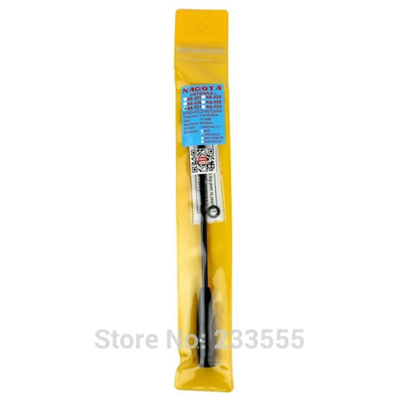 2pcs NEW NAGOYA NA-701 144/430MHz SMA-M High Gain Super High Quality Soft Antenna for BaoFeng UV-3R TYT TH-UVF9 TONGFA TF-UV985
2pcs NEW NAGOYA NA-701 144/430MHz SMA-M High Gain Super High Quality Soft Antenna for BaoFeng UV-3R TYT TH-UVF9 TONGFA TF-UV985