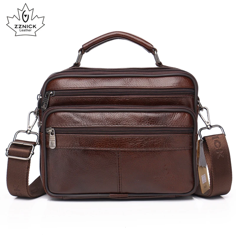 Men Genuine Leather Shoulder Bag 2019 Fashion Zipper Shoulder Messenger Bag Leather Men Travel Business Simple Handbag ZZNICK
Men Genuine Leather Shoulder Bag 2019 Fashion Zipper Shoulder Messenger Bag Leather Men Travel Business Simple Handbag ZZNICK