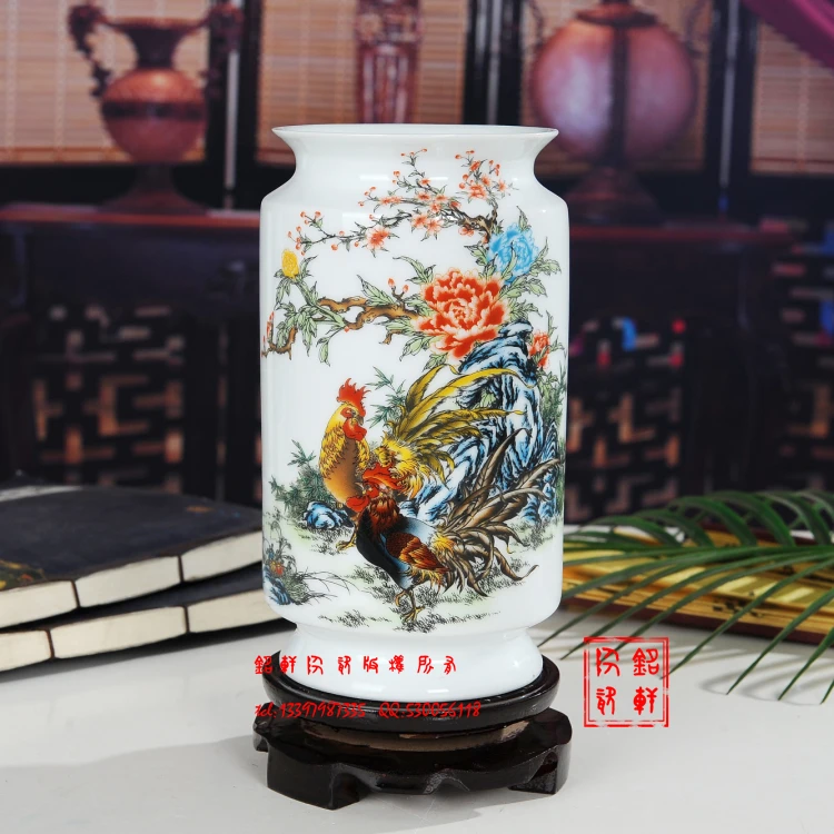 Simple Modern Jingdezhen Ceramic Crafts Small Vase Arrangement Home Decoration Rich Bamboo Hydroponics Living Room Arrangement
Simple Modern Jingdezhen Ceramic Crafts Small Vase Arrangement Home Decoration Rich Bamboo Hydroponics Living Room Arrangement