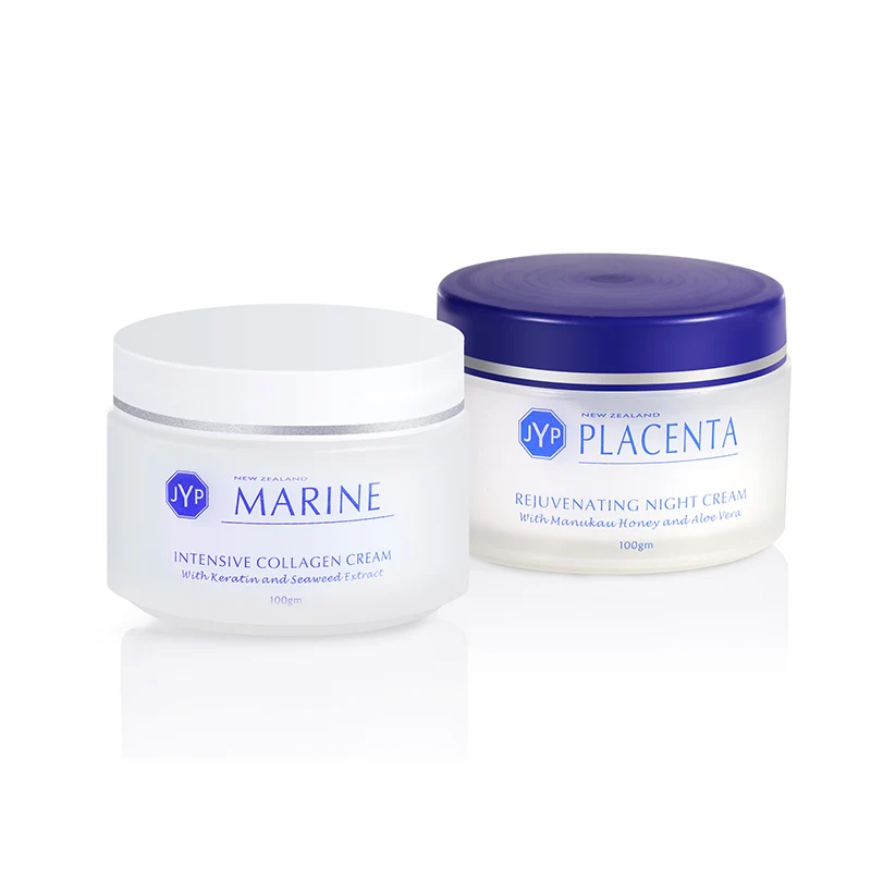 JYP NewZealand Marine Collagen Nourishin Day Cream+Sheep Placenta Night Face Cream Sets Rejuvenation Cream Easy absorbing cream
JYP NewZealand Marine Collagen Nourishin Day Cream+Sheep Placenta Night Face Cream Sets Rejuvenation Cream Easy absorbing cream