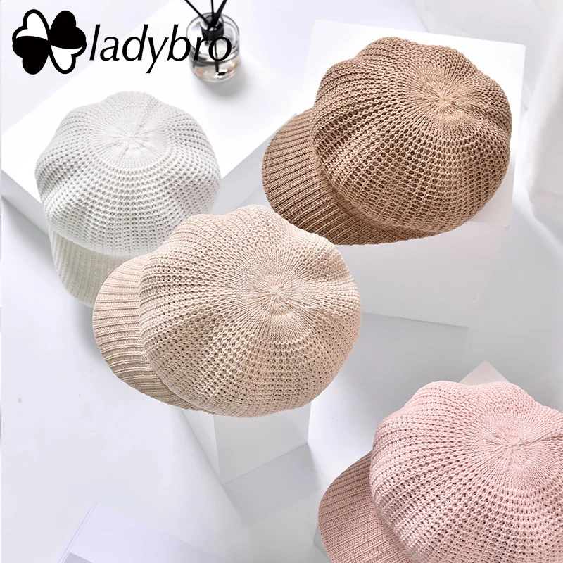 Ladybro Women Octagonal Caps Snapback Spring Hollow out Hat Fashion Cap Female Visor Caps Summer Hat For Female knit hat
Ladybro Women Octagonal Caps Snapback Spring Hollow out Hat Fashion Cap Female Visor Caps Summer Hat For Female knit hat