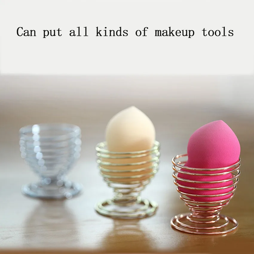 Makeup Powder Puff Stand Holder Display 1Pcs Steel Egg Puff Blender Sponge Drying Storage Rack Beauty Cosmetic Portable Tools
Makeup Powder Puff Stand Holder Display 1Pcs Steel Egg Puff Blender Sponge Drying Storage Rack Beauty Cosmetic Portable Tools