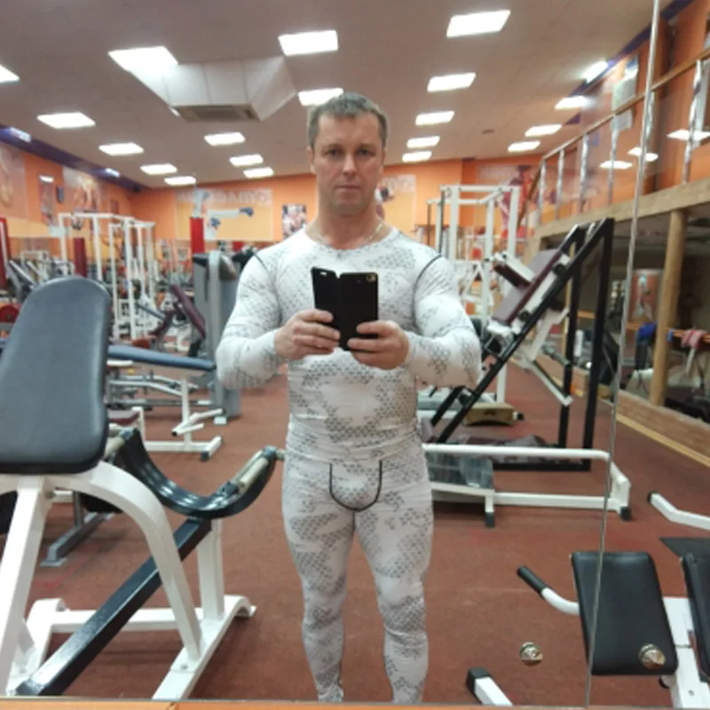 Men's White Sportswear Gym Exercise Quick-drying Training Clothing Men's Compression Underwear 2019 New Hot Selling Men Set
Men's White Sportswear Gym Exercise Quick-drying Training Clothing Men's Compression Underwear 2019 New Hot Selling Men Set